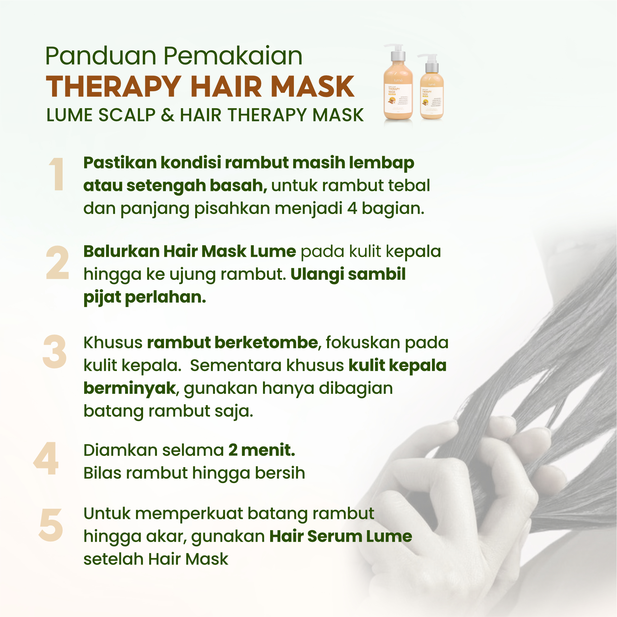 Lume Hair Mask Conditioner