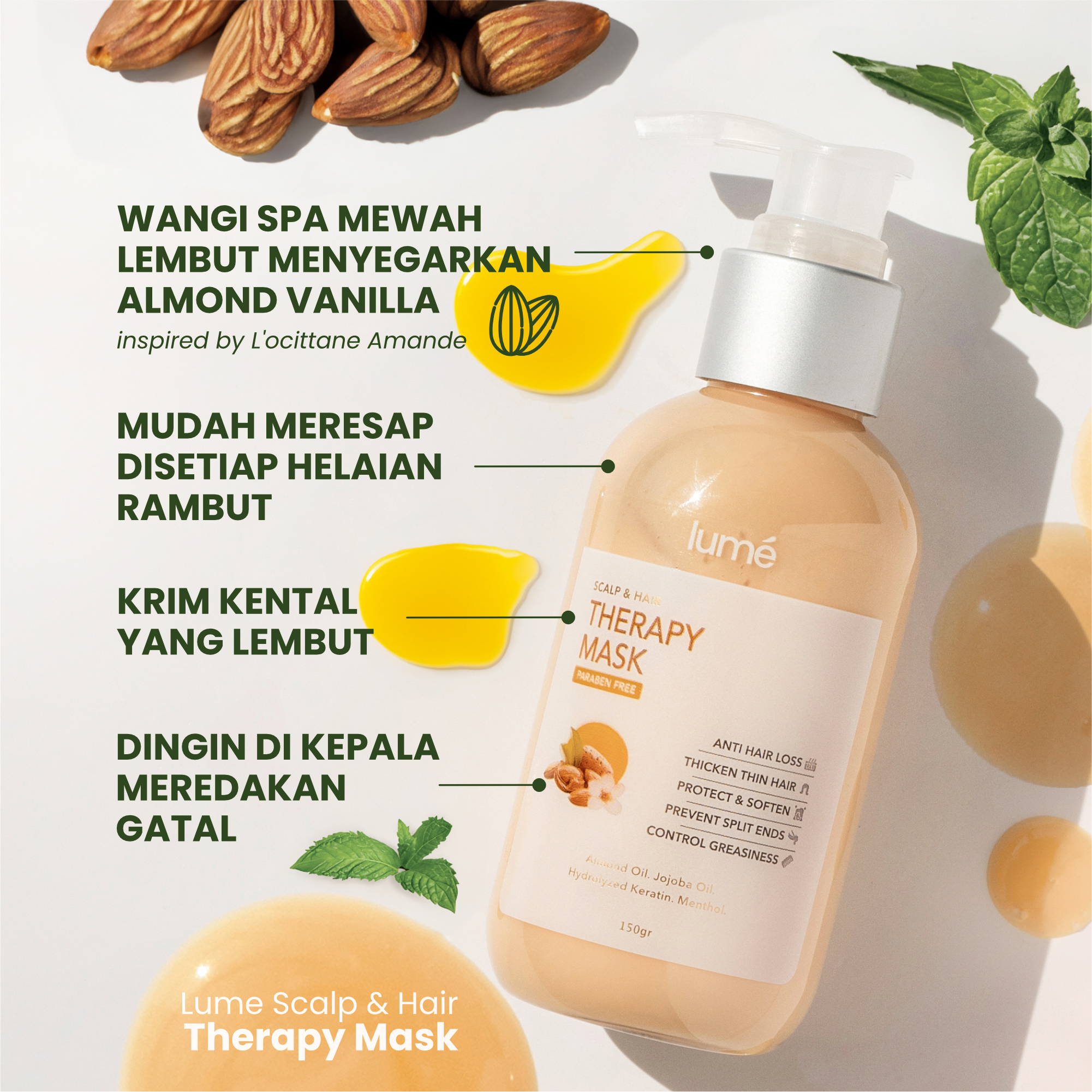Lume Hair Mask Conditioner