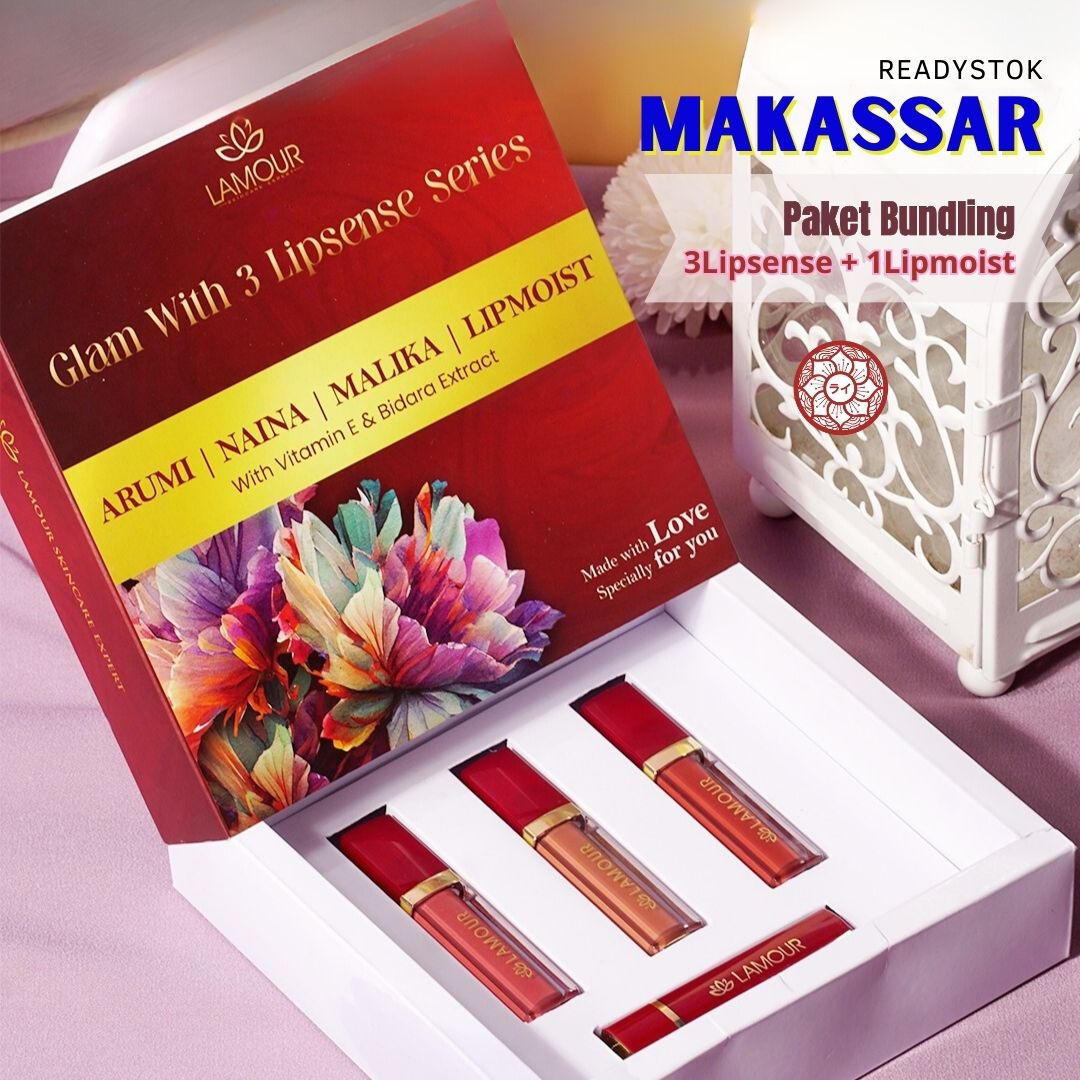 Paket Bundling Herbamour Lipsense Lipmoist