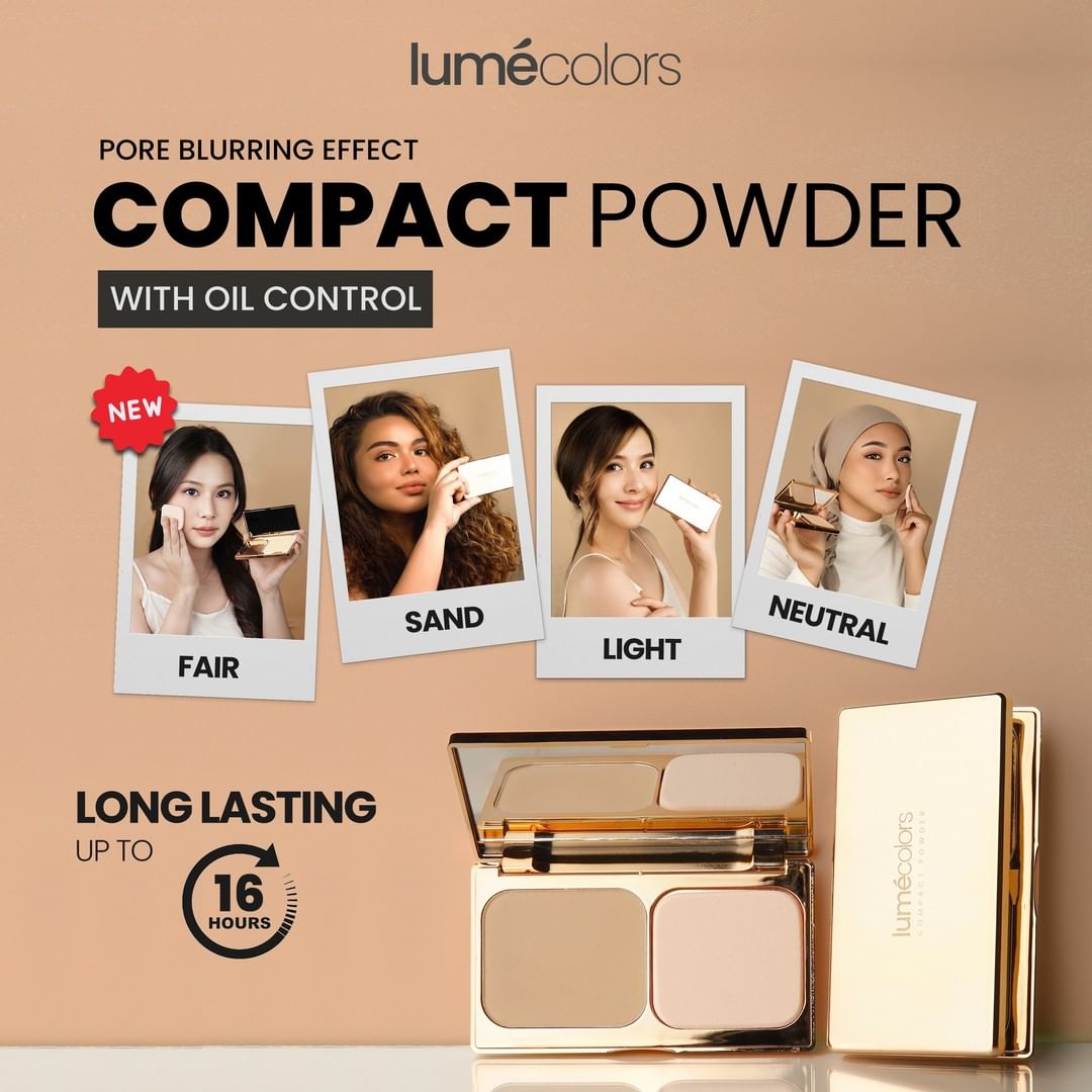 Lume Compact Powder Bedak Padat