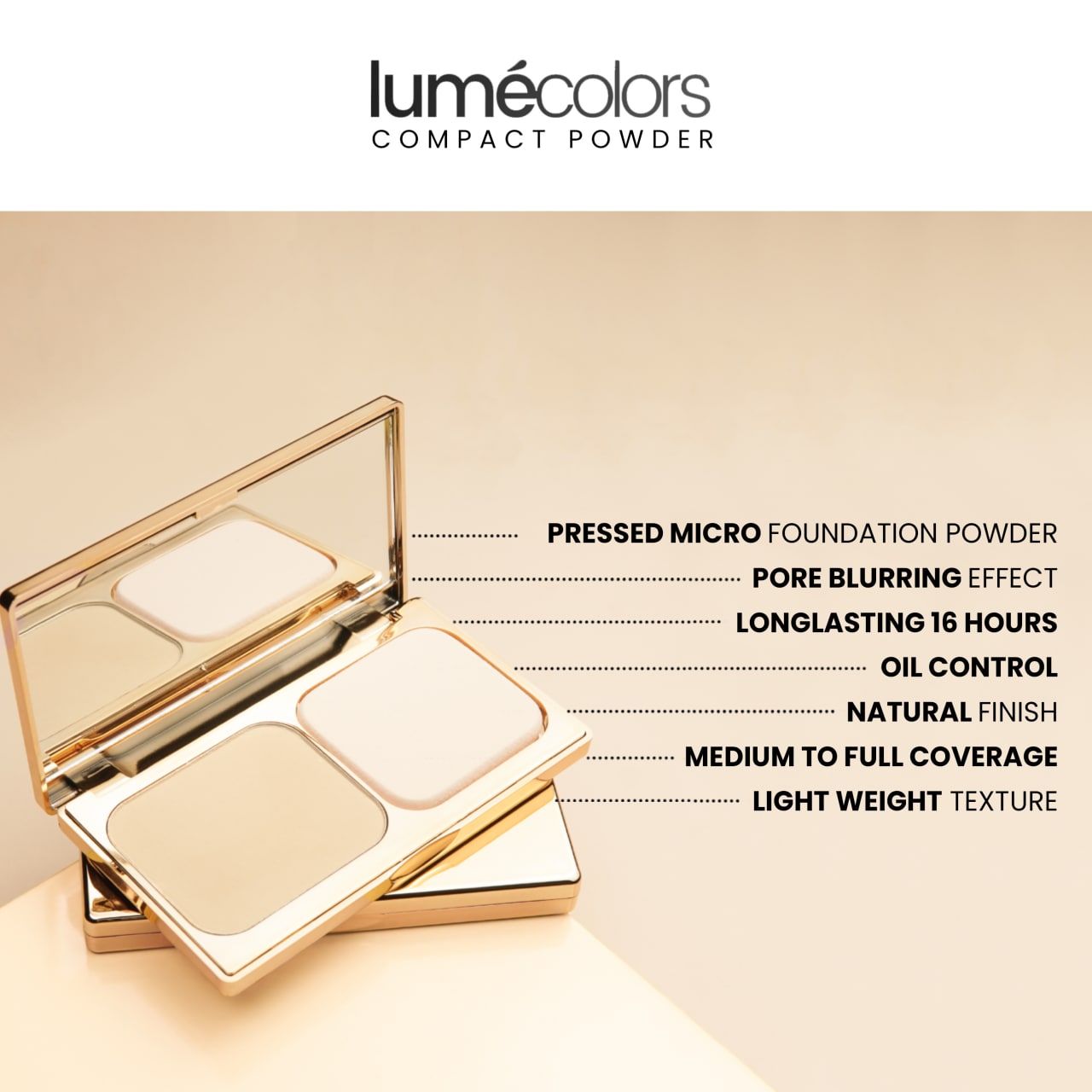 Lume Compact Powder Bedak Padat