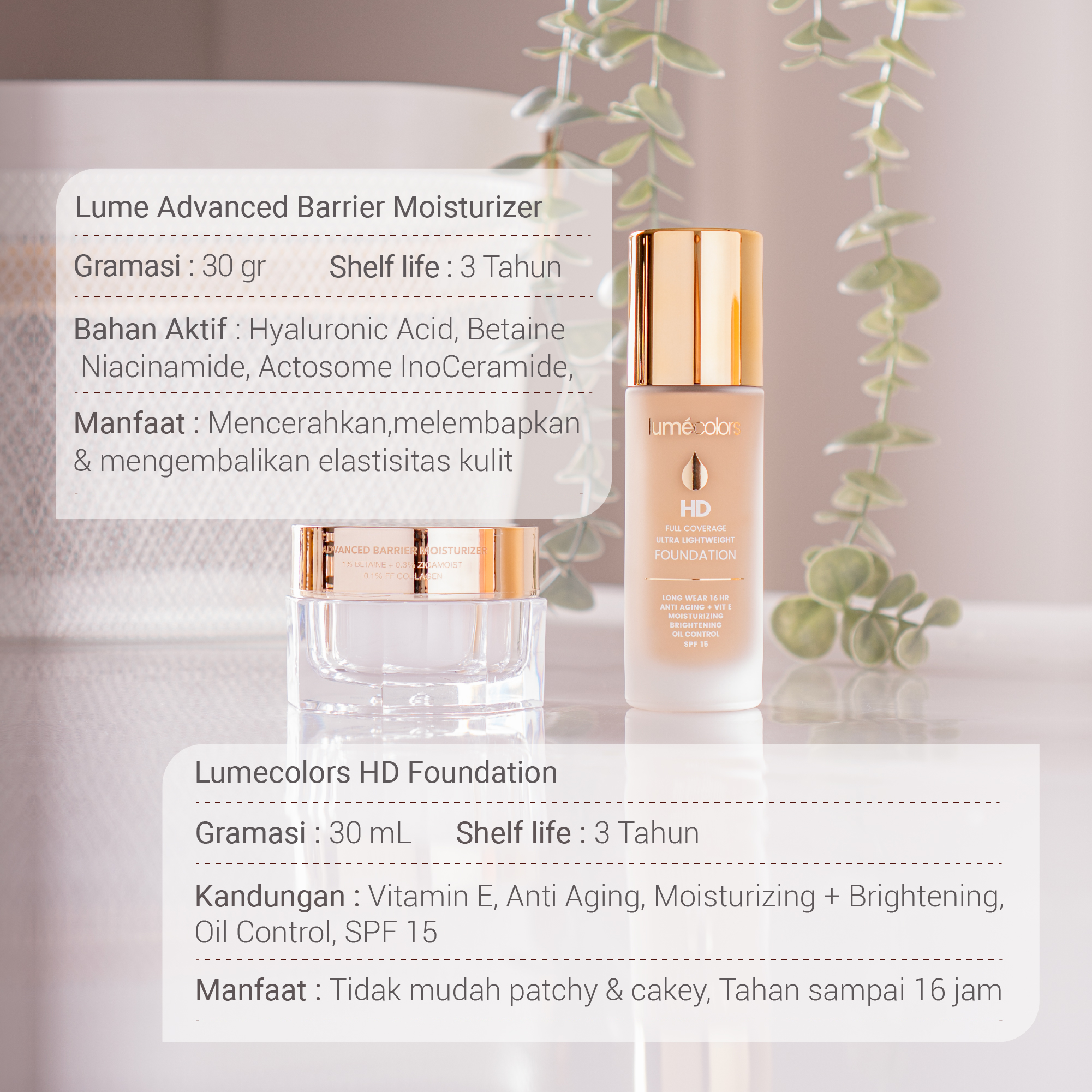 Lume Skincare Travel Size