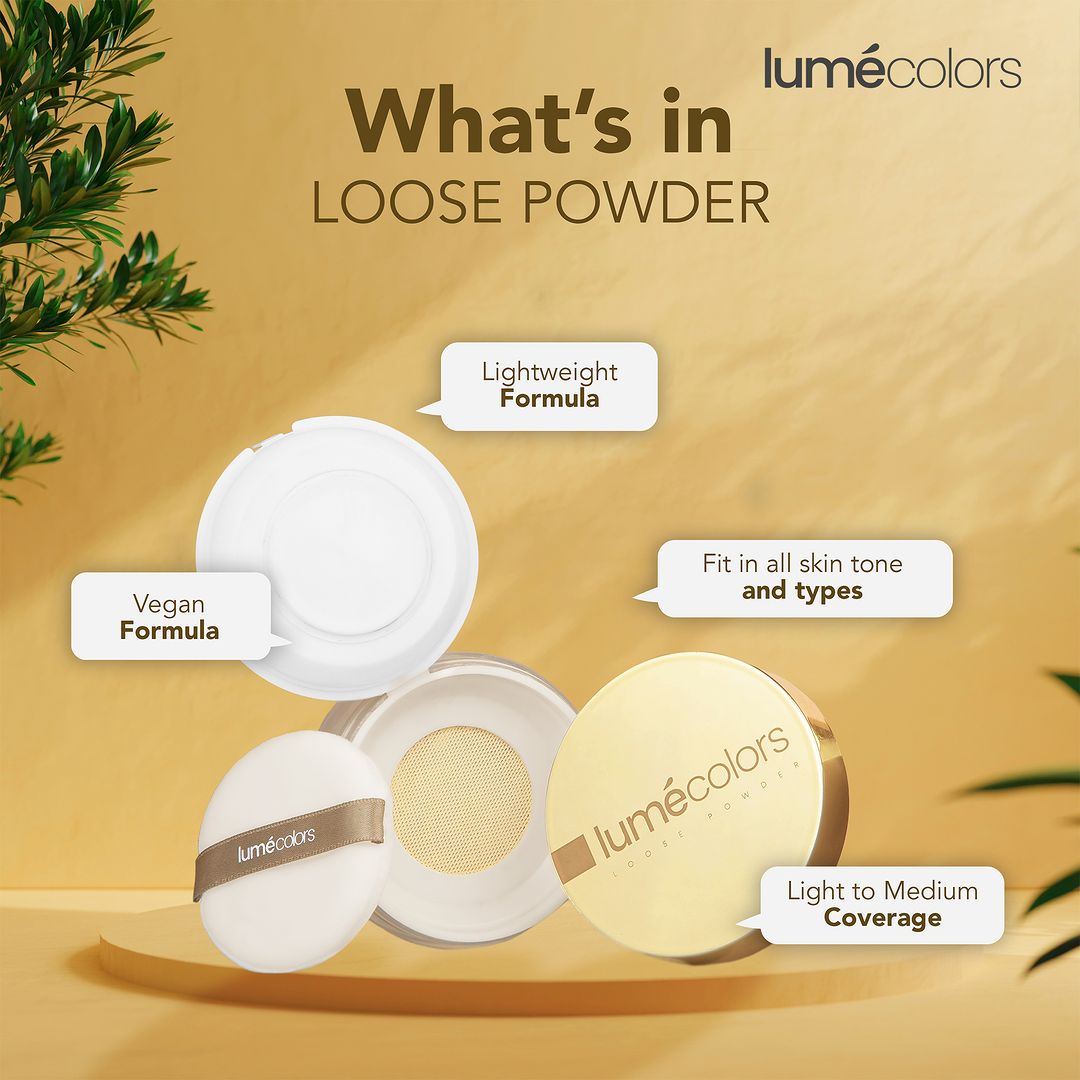 Lume Loose Powder Bedak Tabur